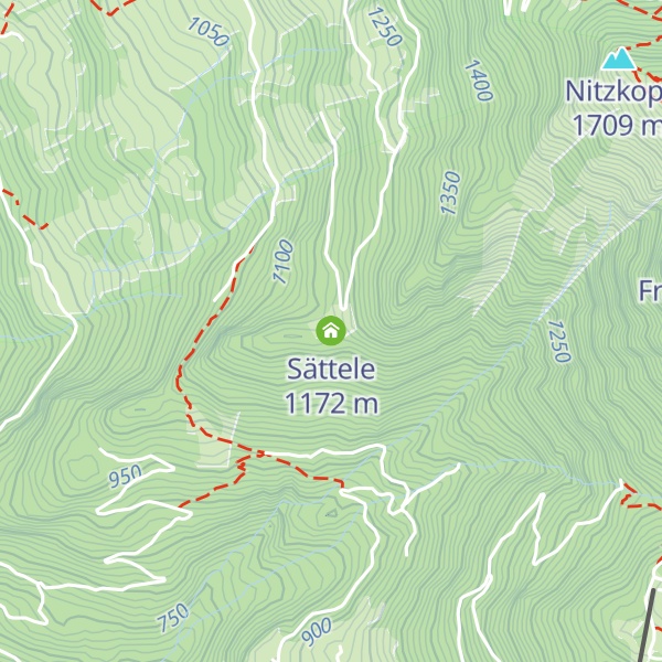 Map of Sättele