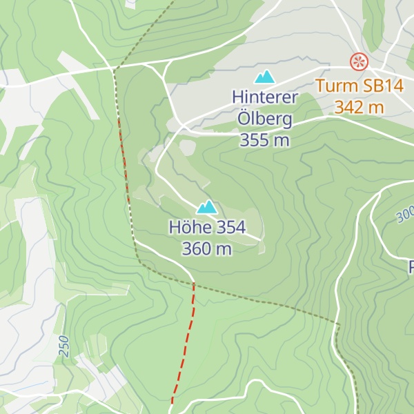 Map of Höhe 354