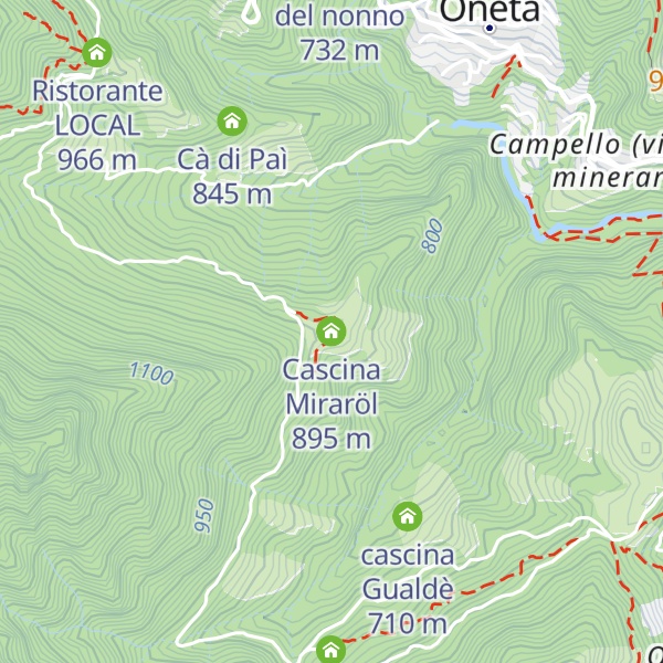 Map of Cascina Miraröl