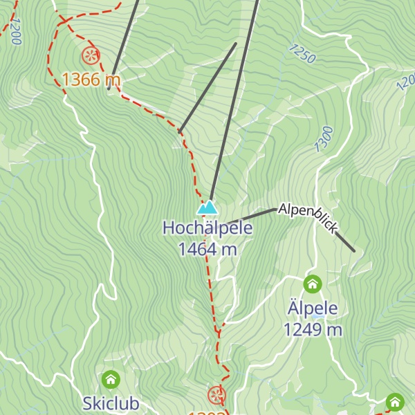 Map of Hochälpele