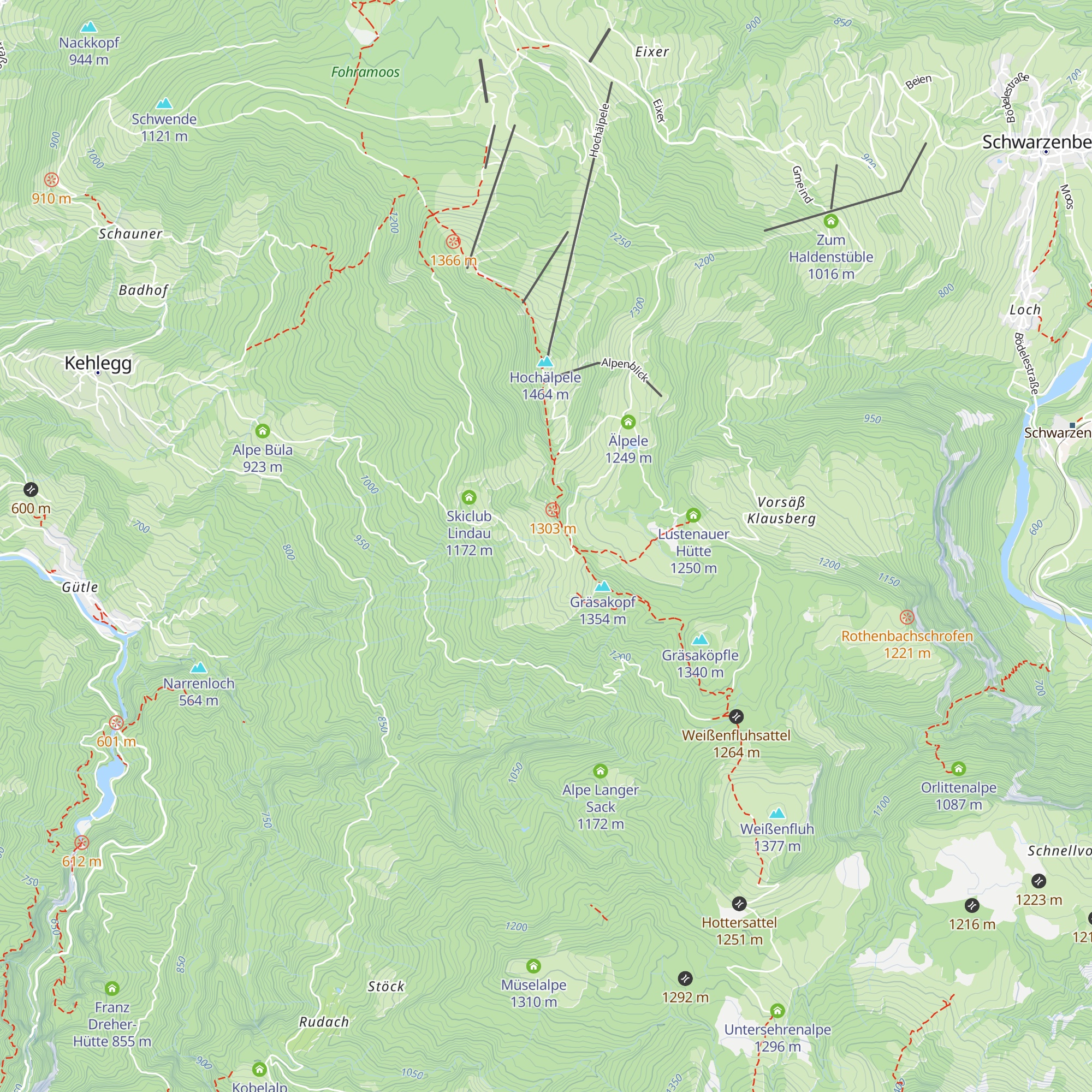 Gschwendtalpe map