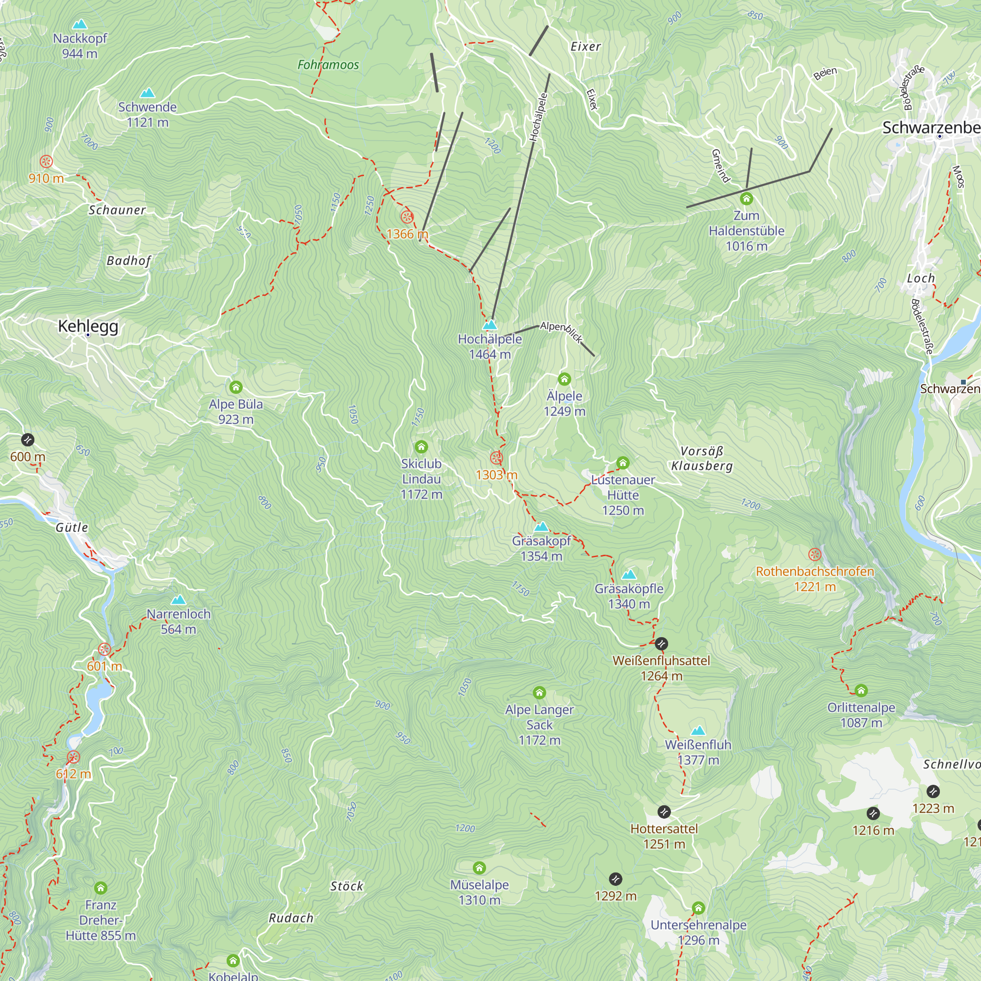 Gschwendtalpe map