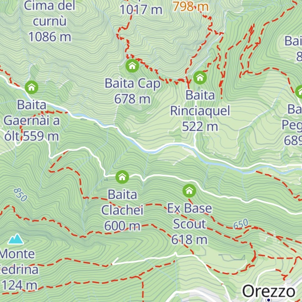 Map of Azienda Agricola Verzeroli Claudio