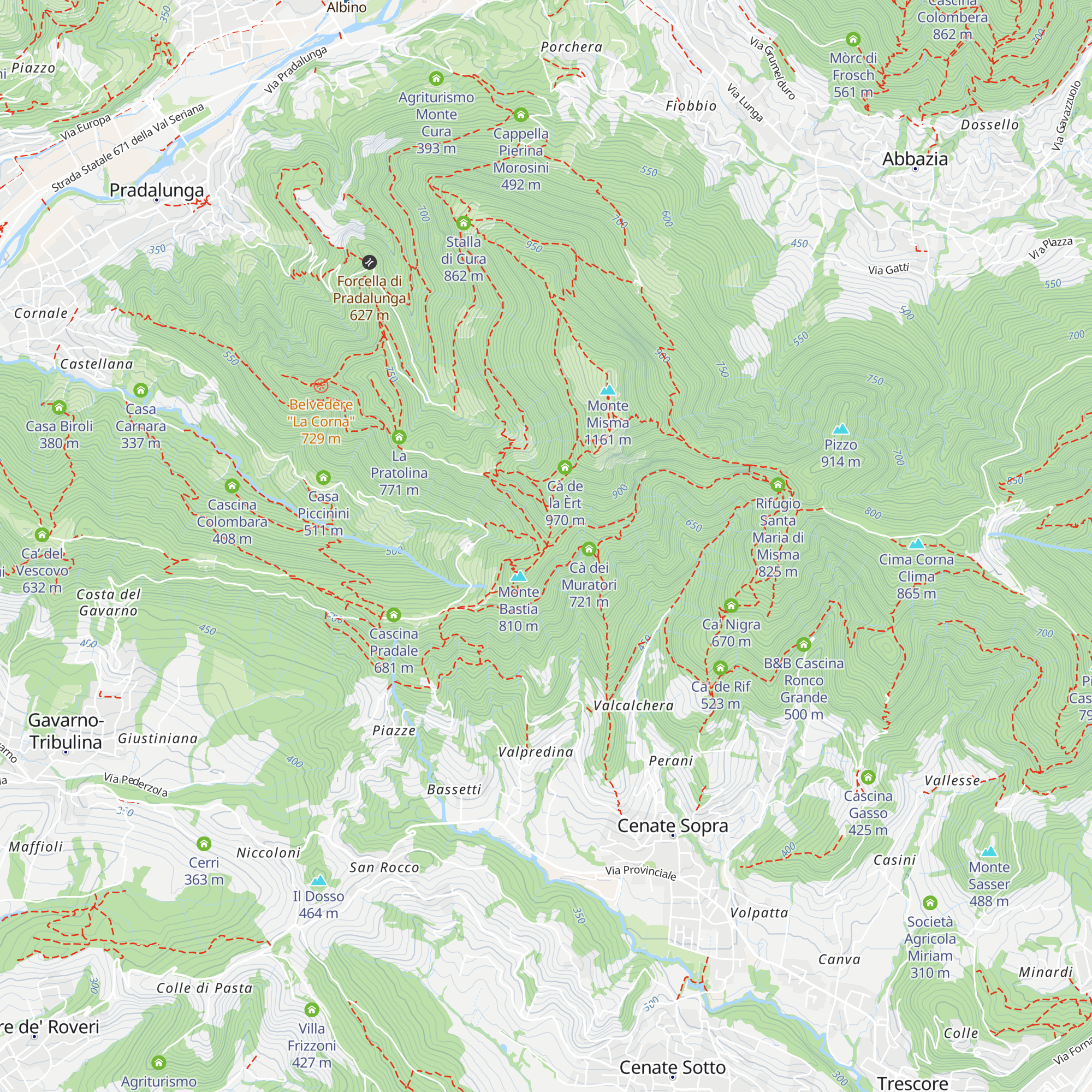 Roccolone map
