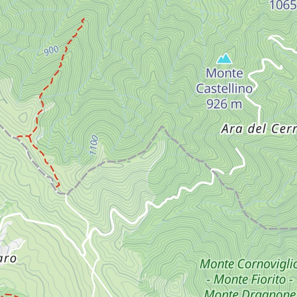 Map of Monte Maggio