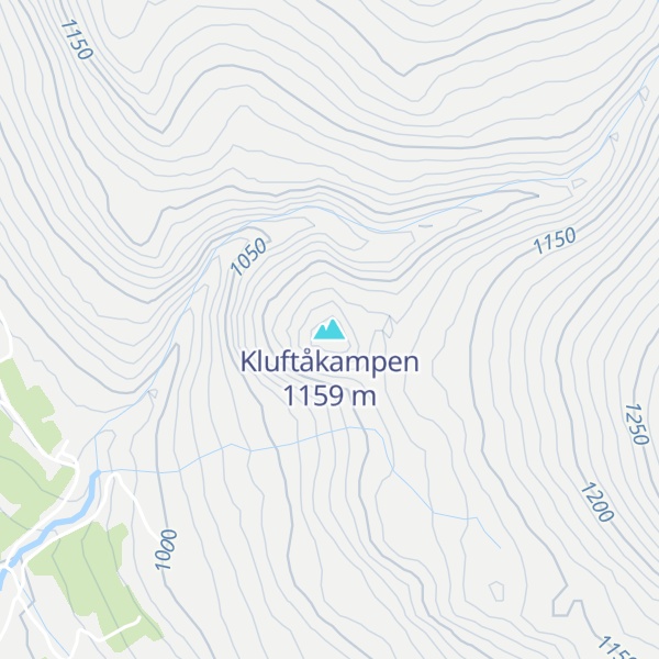 Map of Kluftåkampen