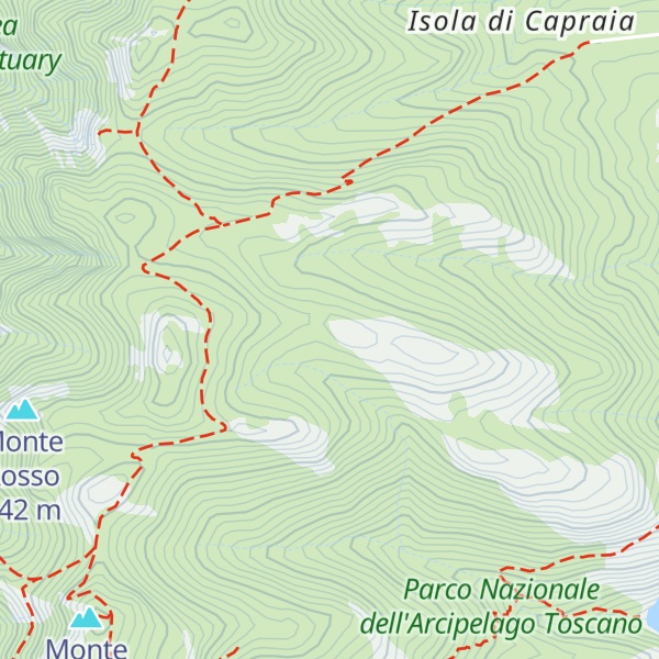 Map of Monte dell'Albero