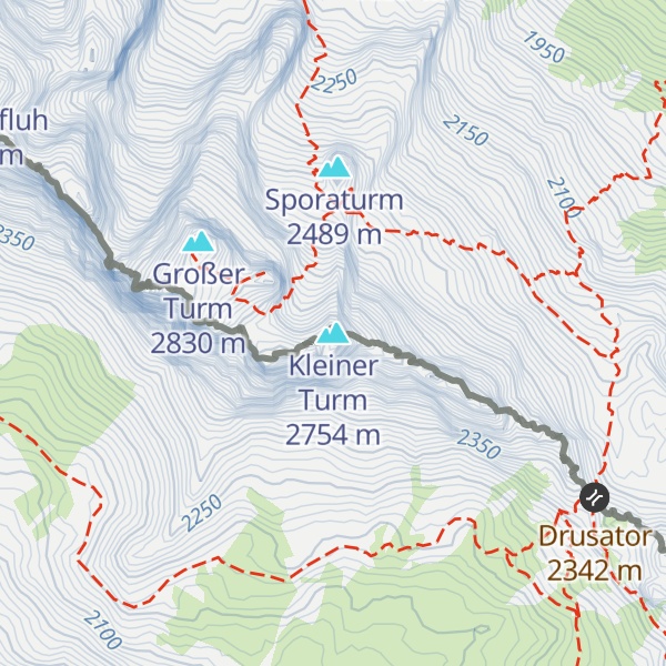 Map of Kleiner Turm