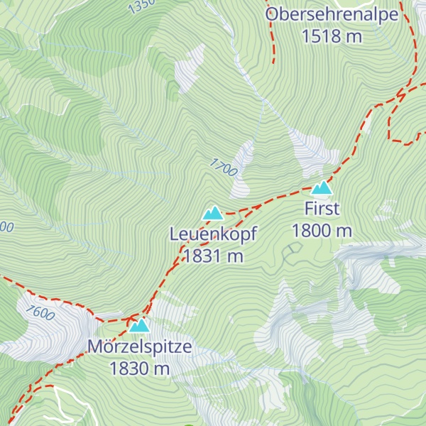 Map of Leuenkopf
