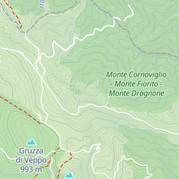 Map of Monte Coppigliolo