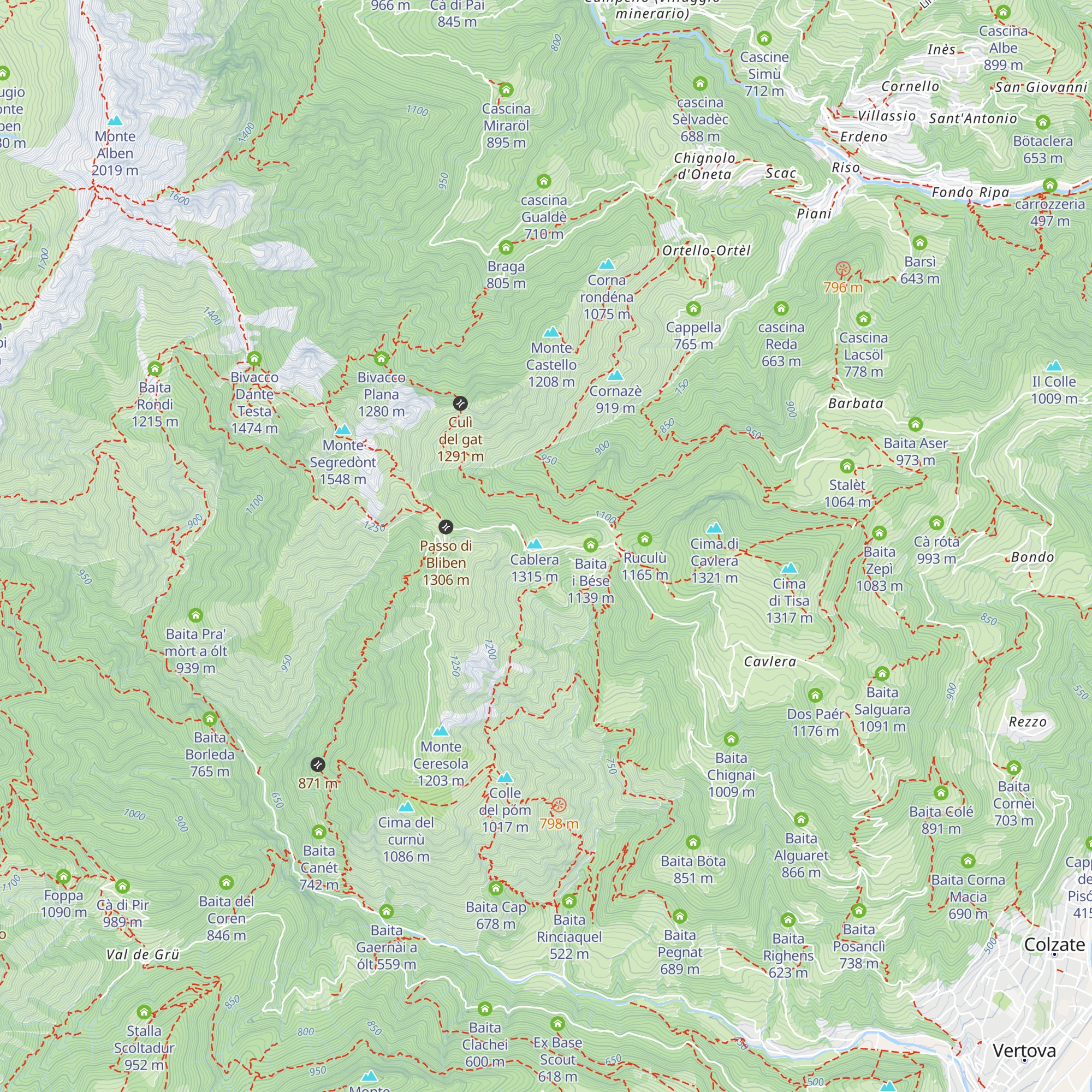 Costa 'è Dasla map