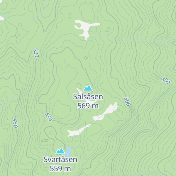 Map of Salsåsen
