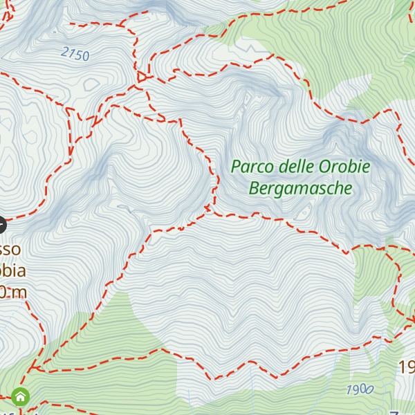 Map of Pizzo Arera