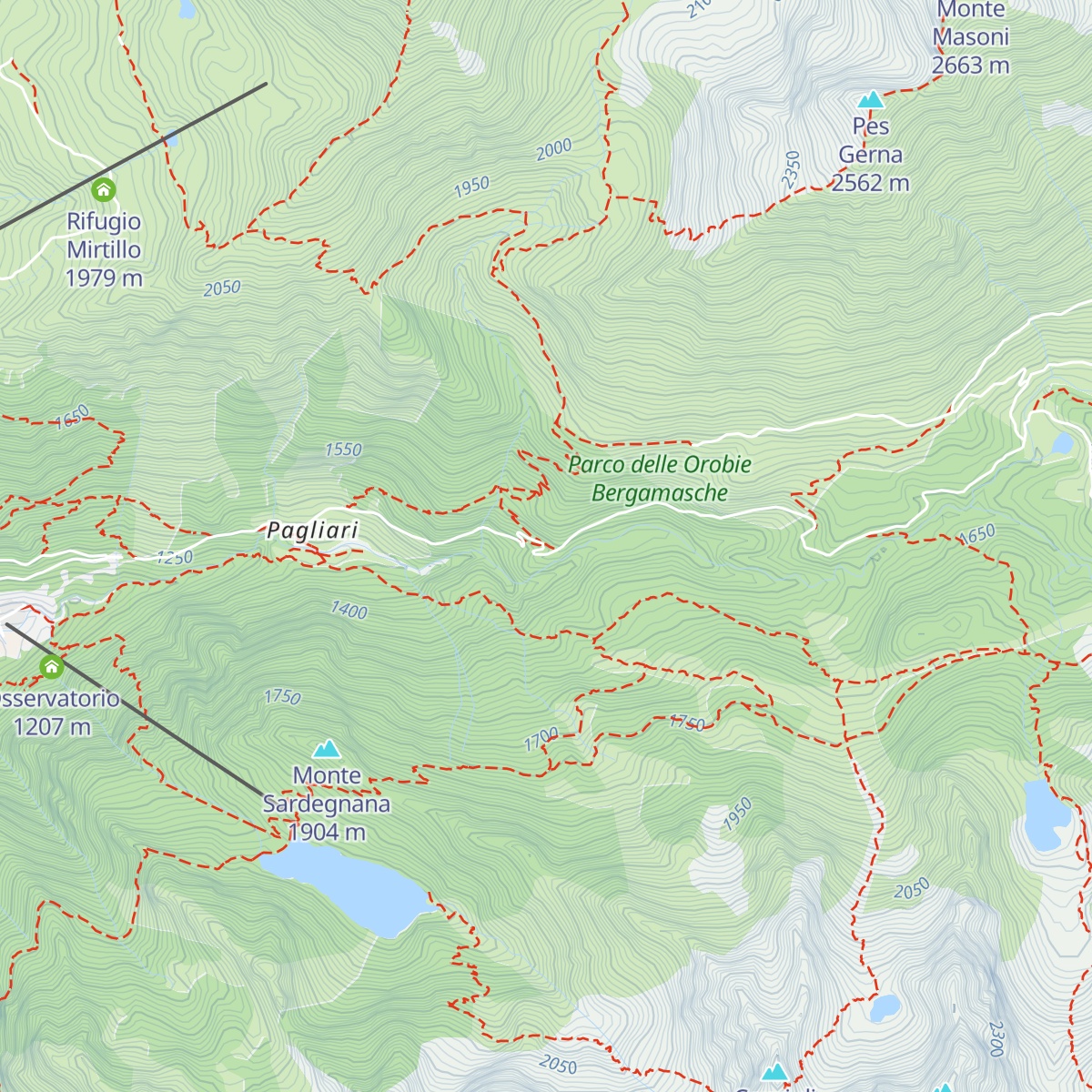 Baita Birone map
