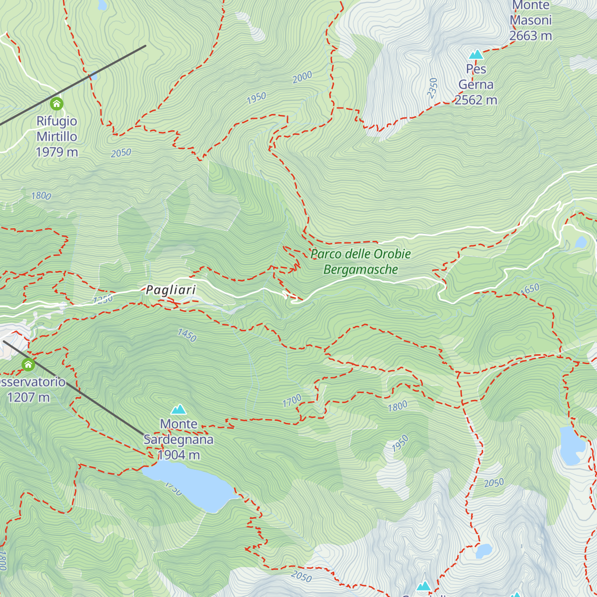 Baita Birone map
