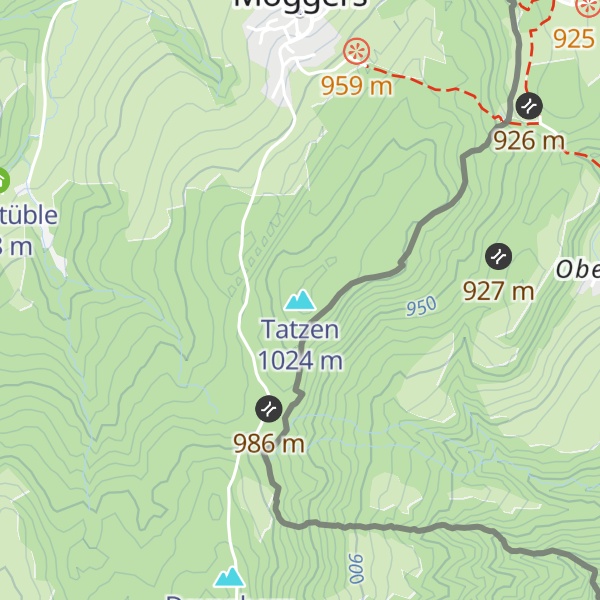 Map of Tatzen