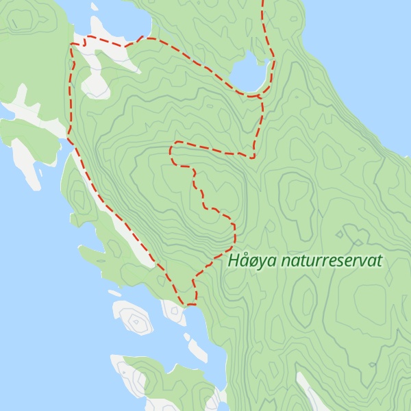 Map of Storefjell