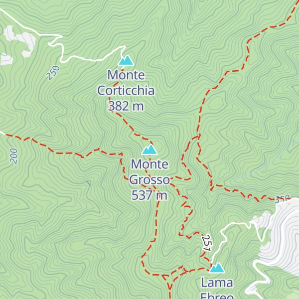 Map of Monte Grosso