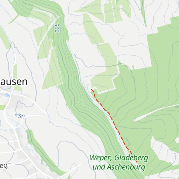 Map of Sohnreyhütte