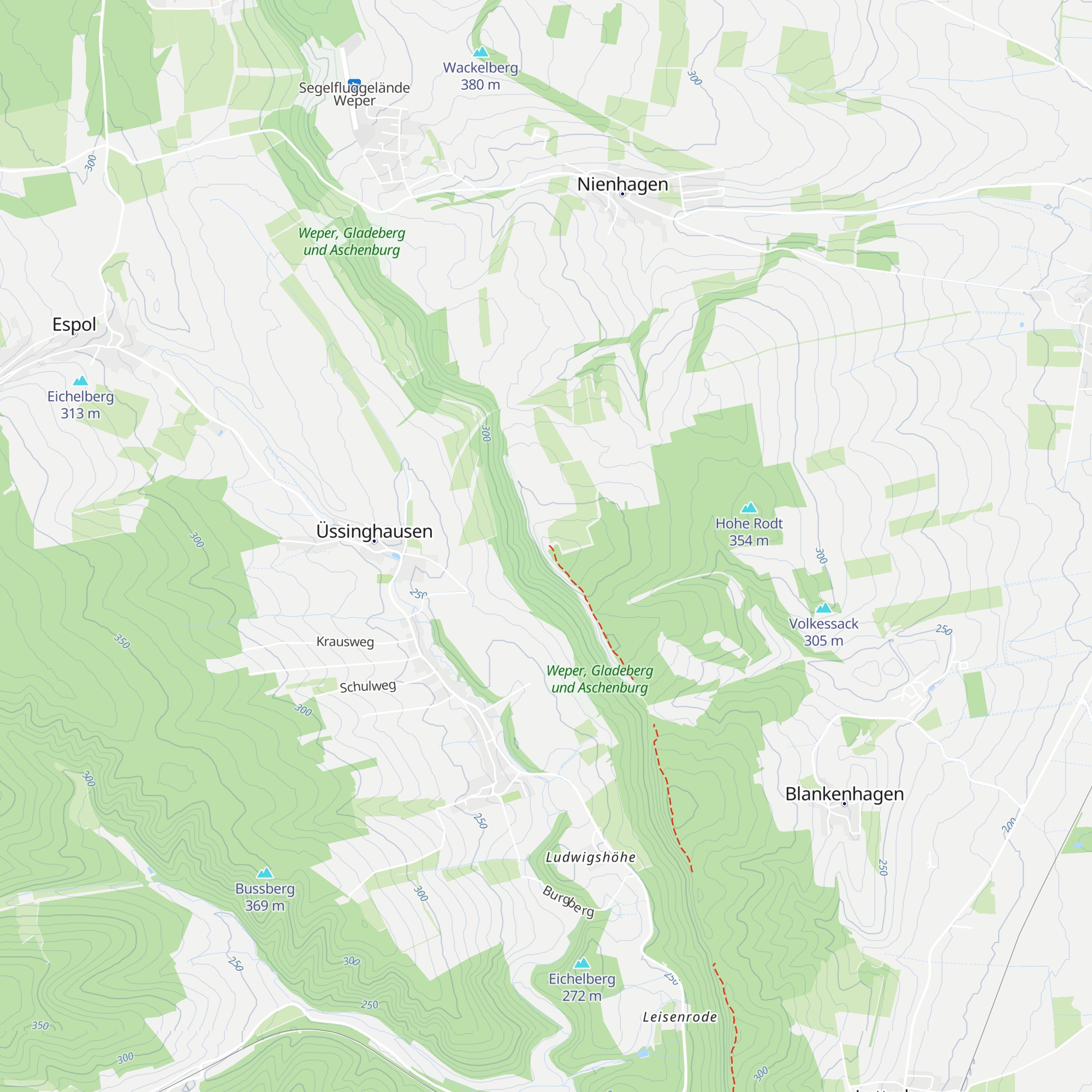 Sohnreyhütte map