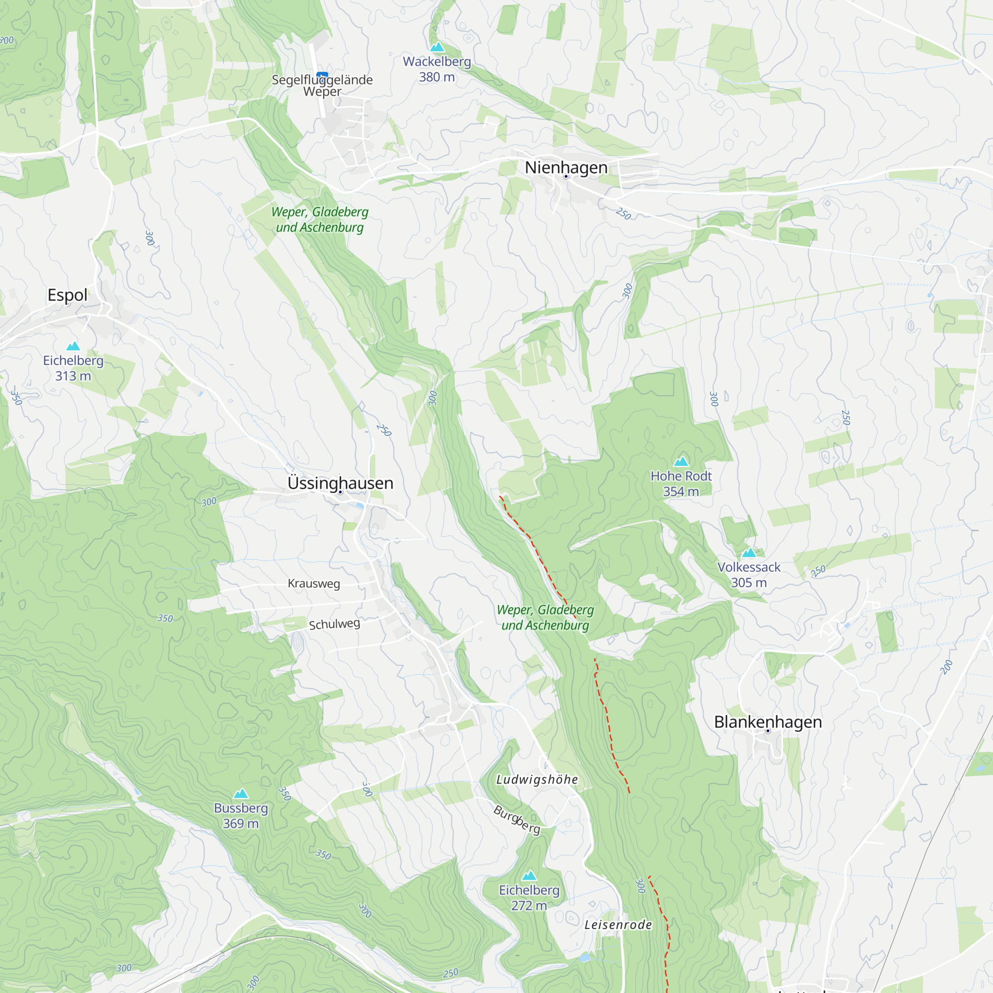 Sohnreyhütte map