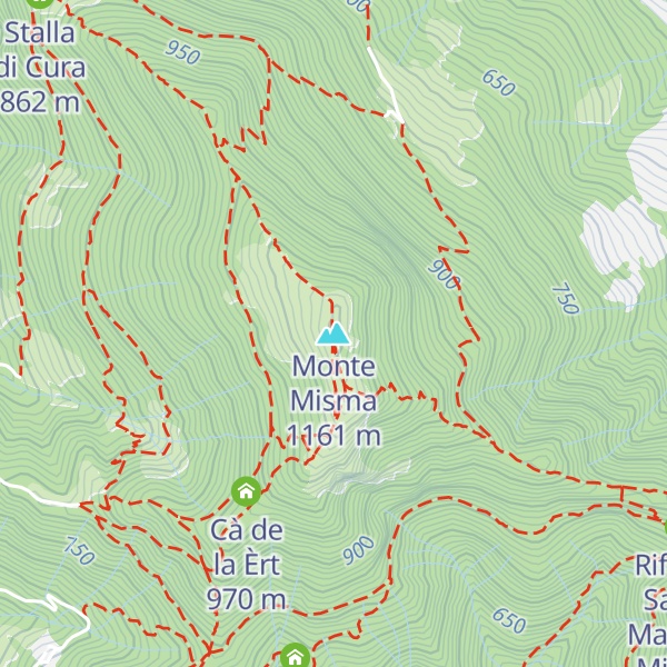 Map of Monte Misma