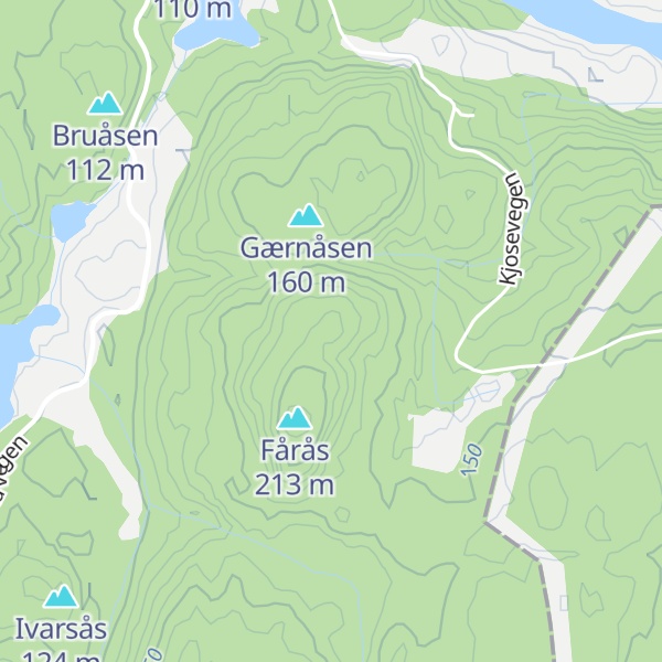 Map of Lille Fårås