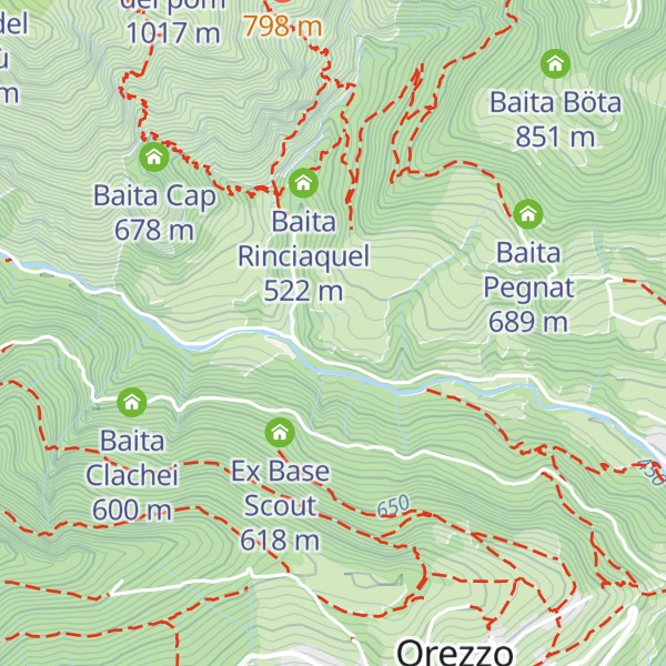 Map of Baita Lacnì Ólt
