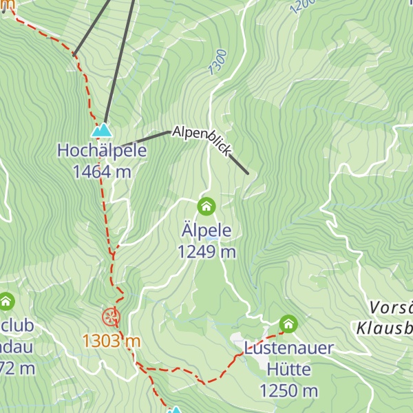 Map of Älpele