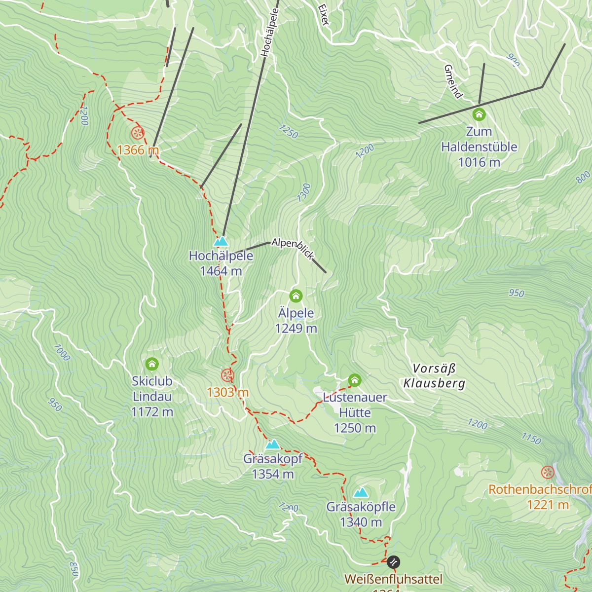 Älpele map