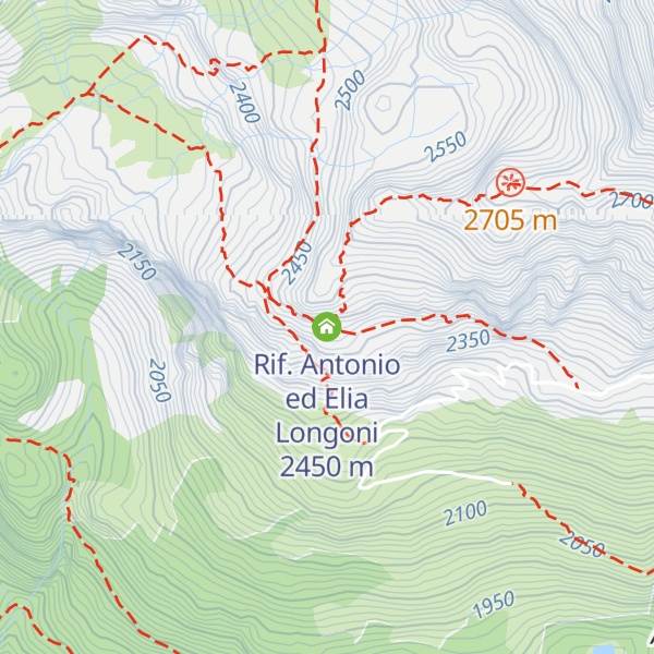 Map of Rif. Antonio ed Elia Longoni