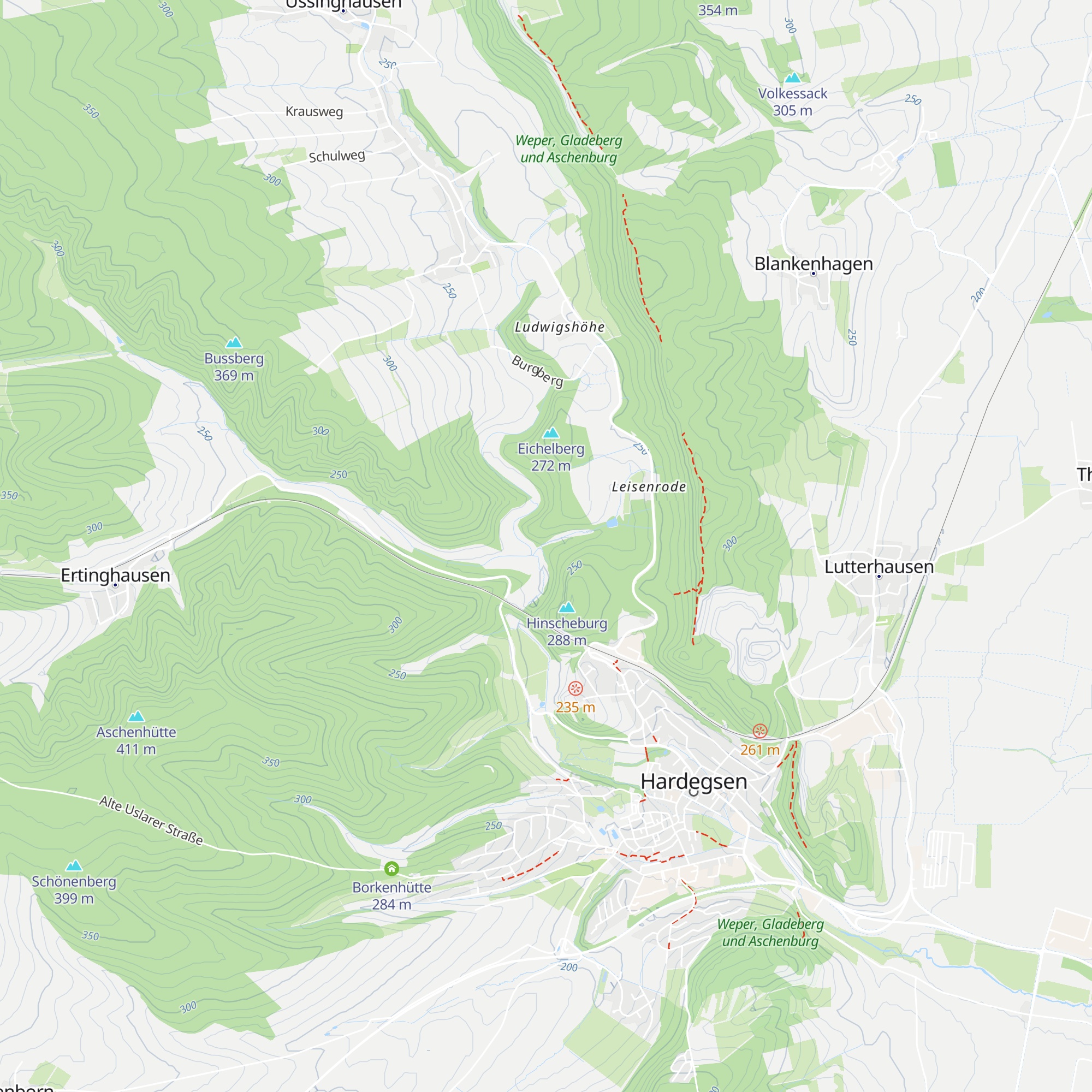 Grillhütte Pohlsburg map