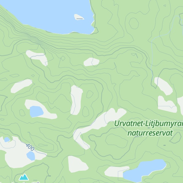 Map of Øyåsen