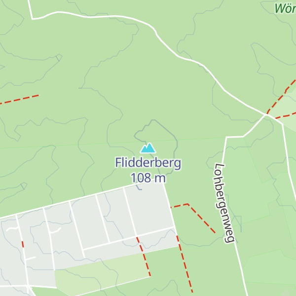 Map of Flidderberg