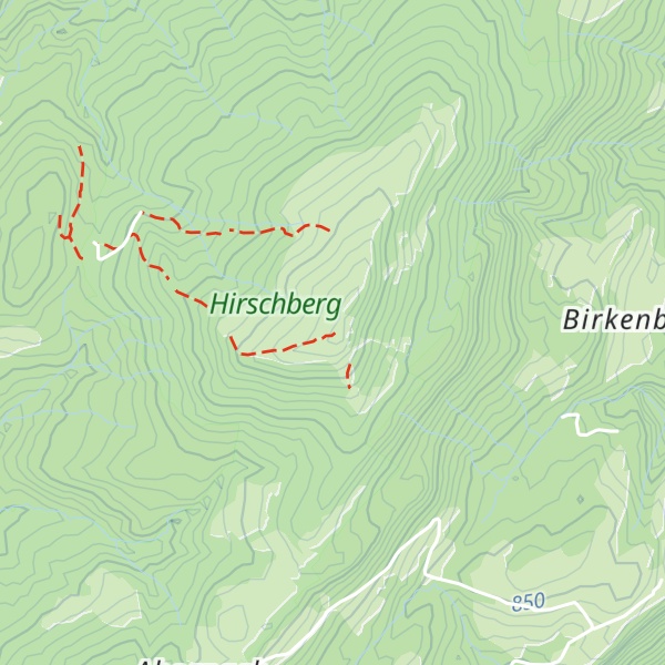 Map of Hirschberg