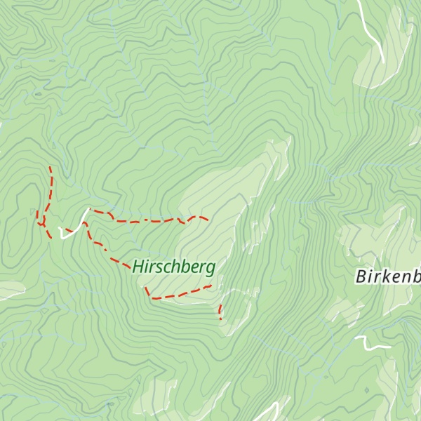 Map of Hirschbergalpe