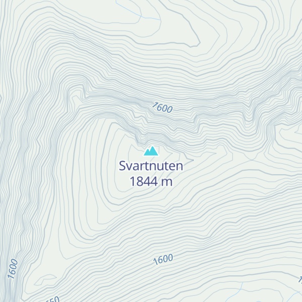 Map of Svartnuten