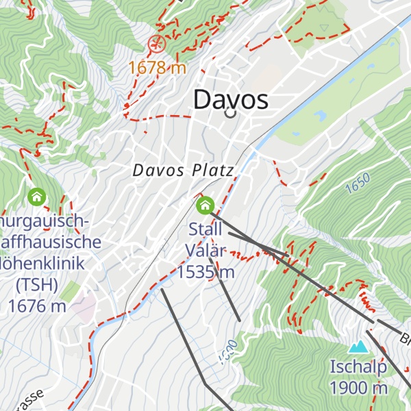 Map of Stall Valär