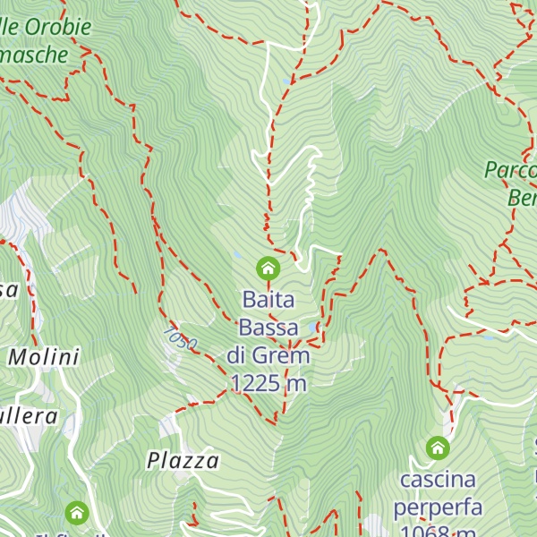 Map of Baita Bassa di Grem