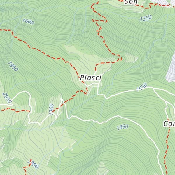 Map of Cometti