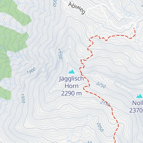 Map of Jägglisch Horn