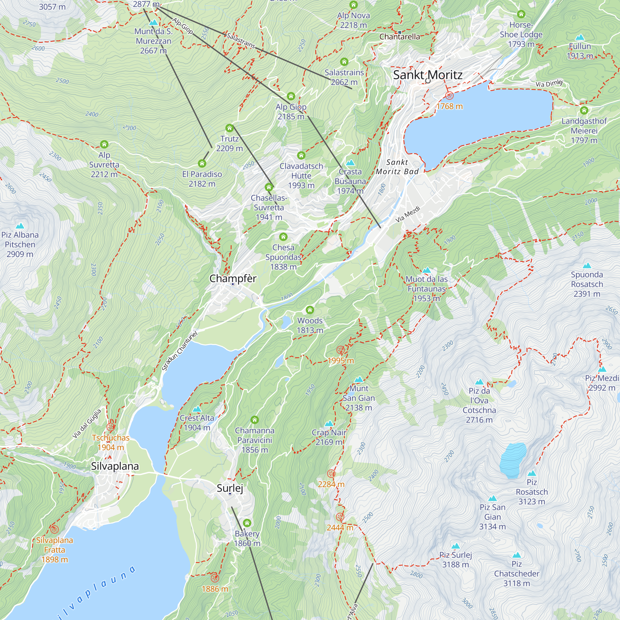 Woods map