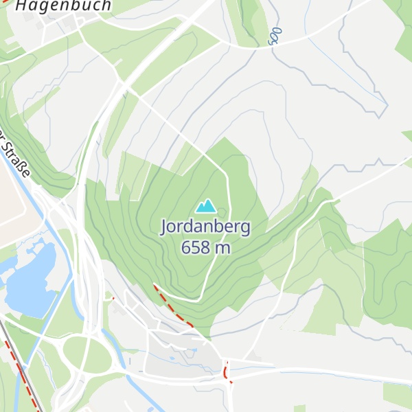 Map of Jordanberg