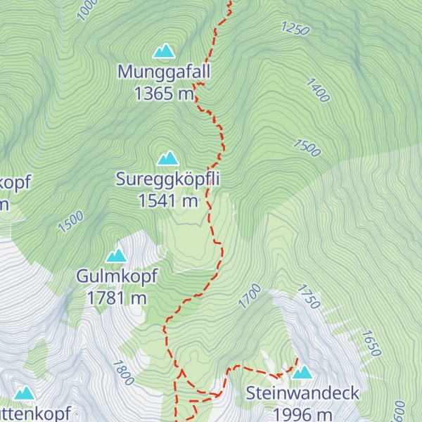 Map of Gavalina Jagdhütte