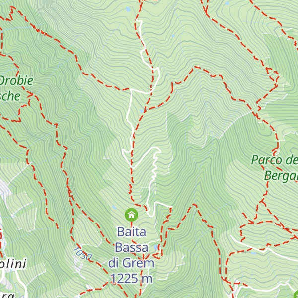 Map of Cascina set