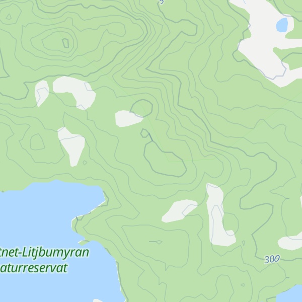 Map of Langdalsåsen
