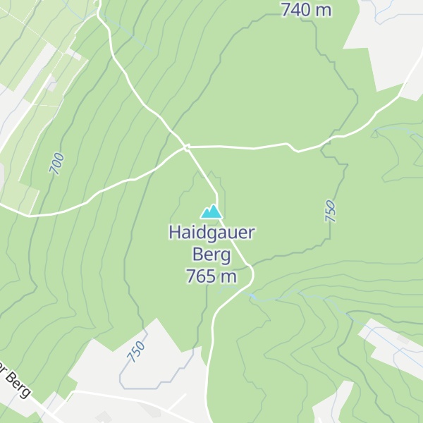 Map of Haidgauer Berg