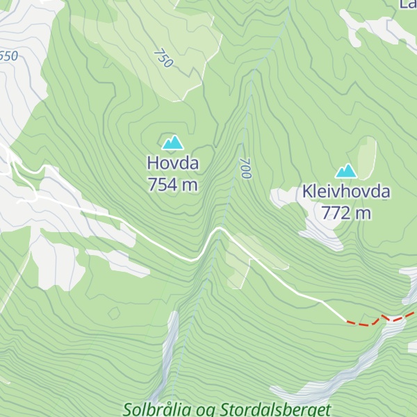 Map of Geitloppet