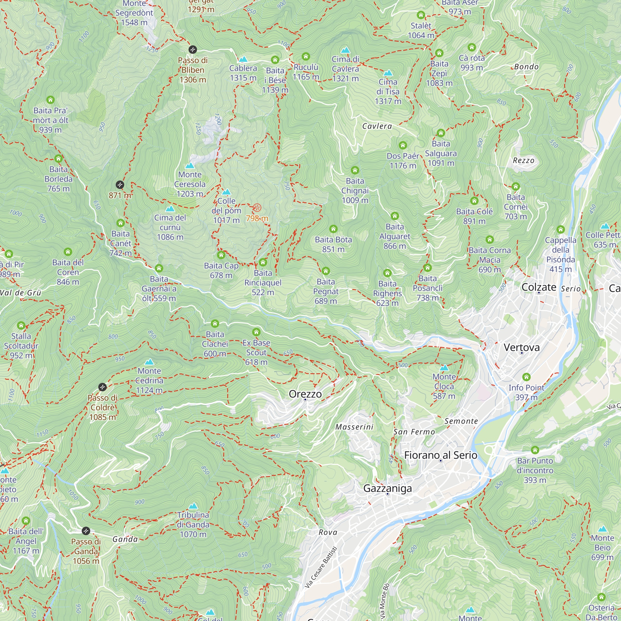 Baita Ruc di Nàspoi map
