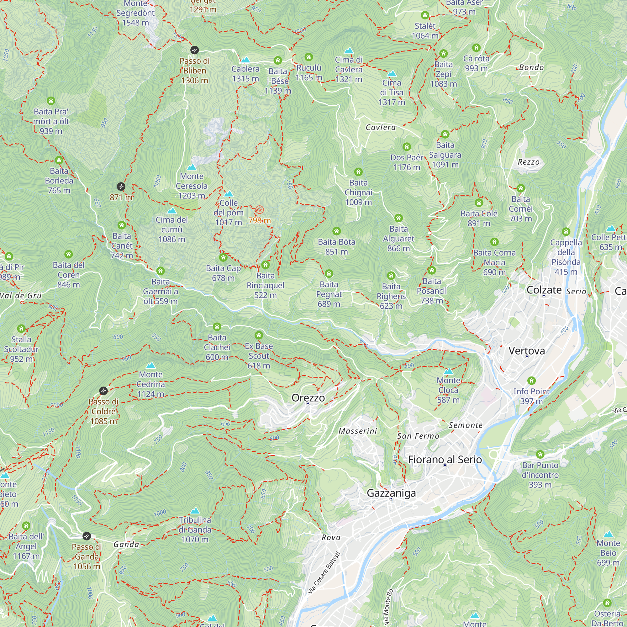 Baita Ruc di Nàspoi map
